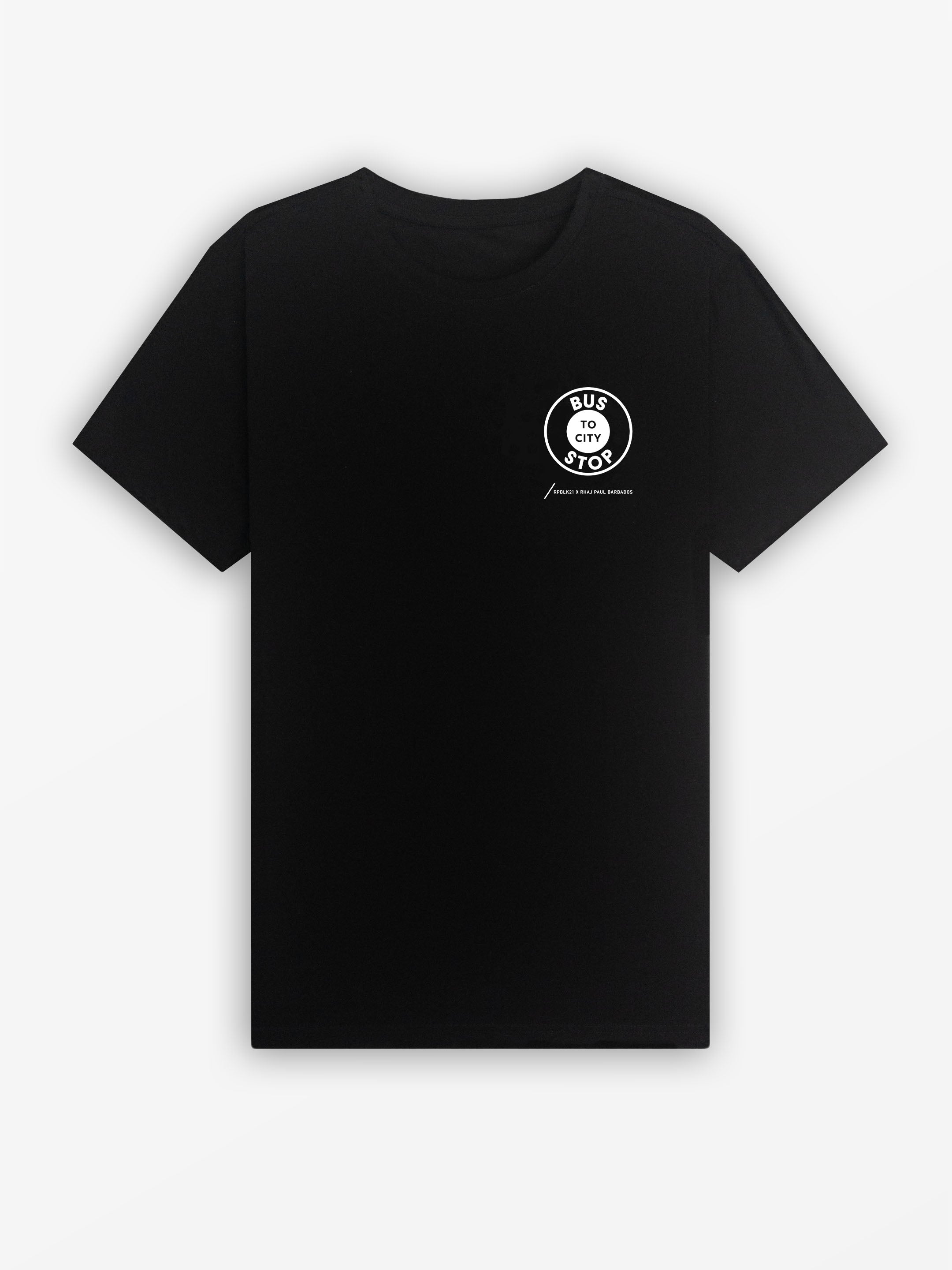 Bajan Bus Stop Tee | Black / Camo