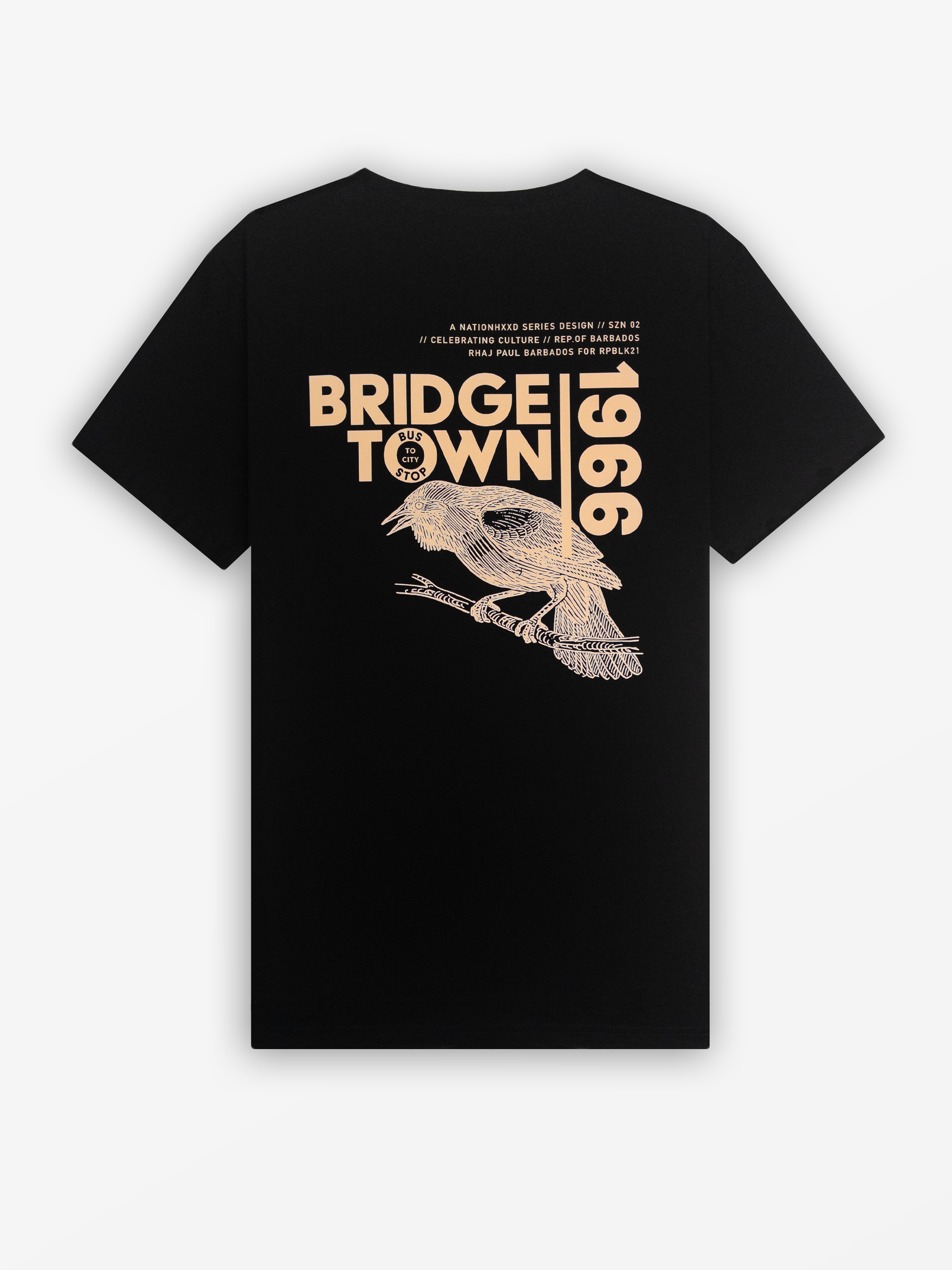 Bridgetown 66 Tee | Black / Sand