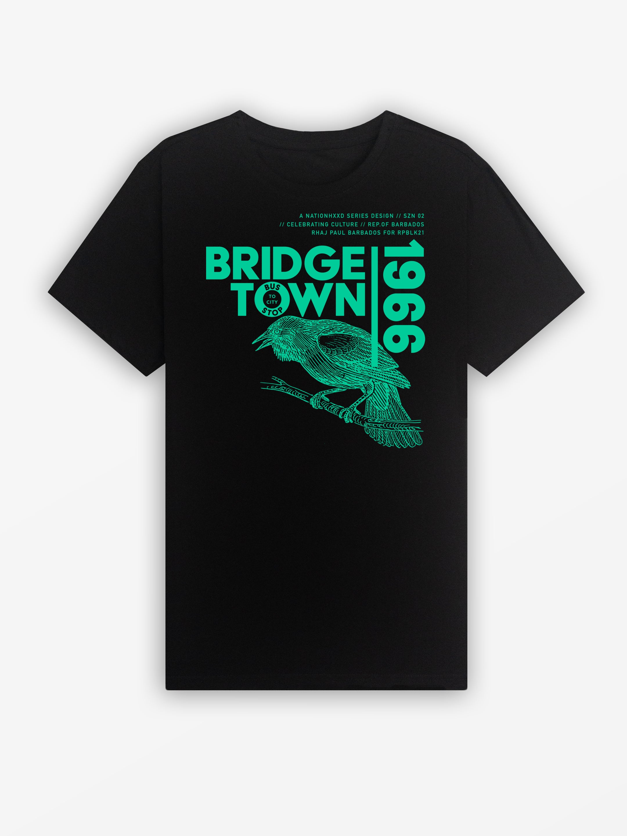 Bridgetown 66 Tee | Black / Mint