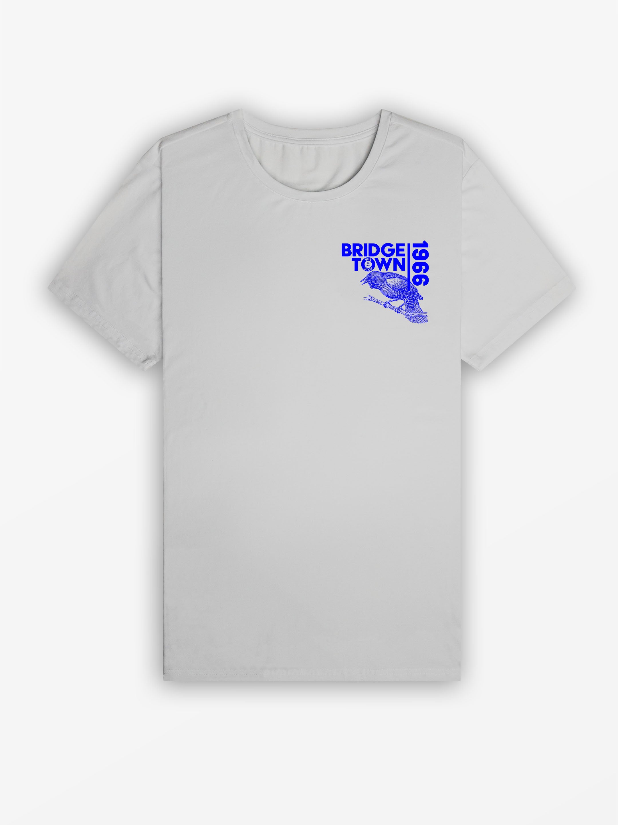 Bridgetown 66 Tee | Ice Grey / Royal