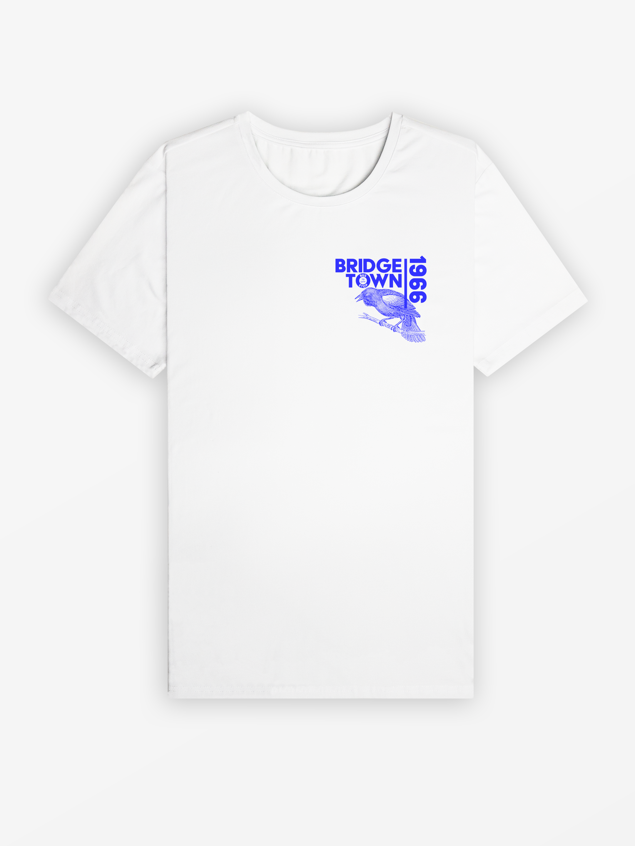 Bridgetown 66 Tee | White / Royal