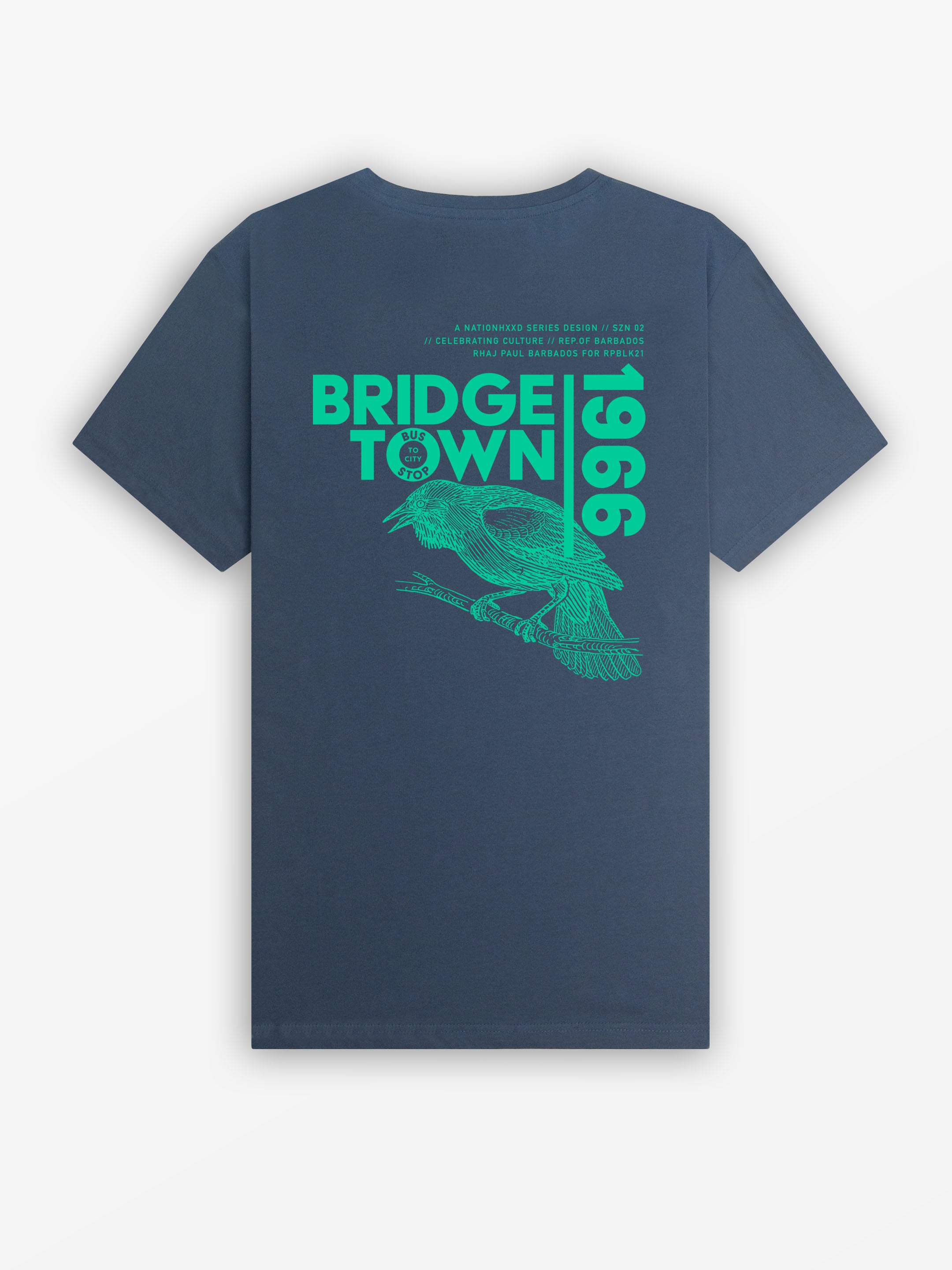 Bridgetown 66 Tee | Navy / Mint