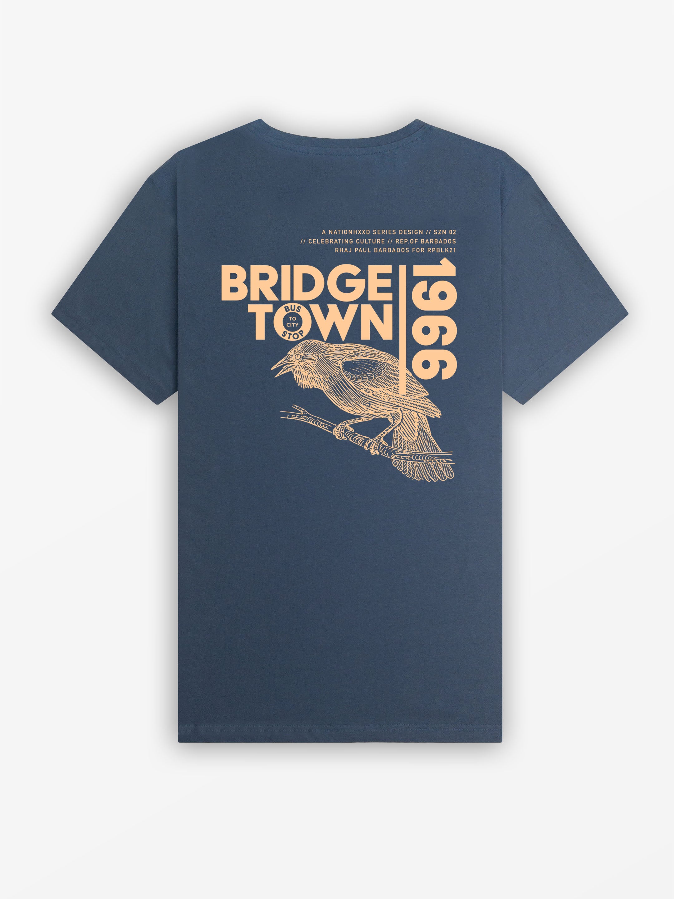 Bridgetown 66 Tee | Navy / Sand