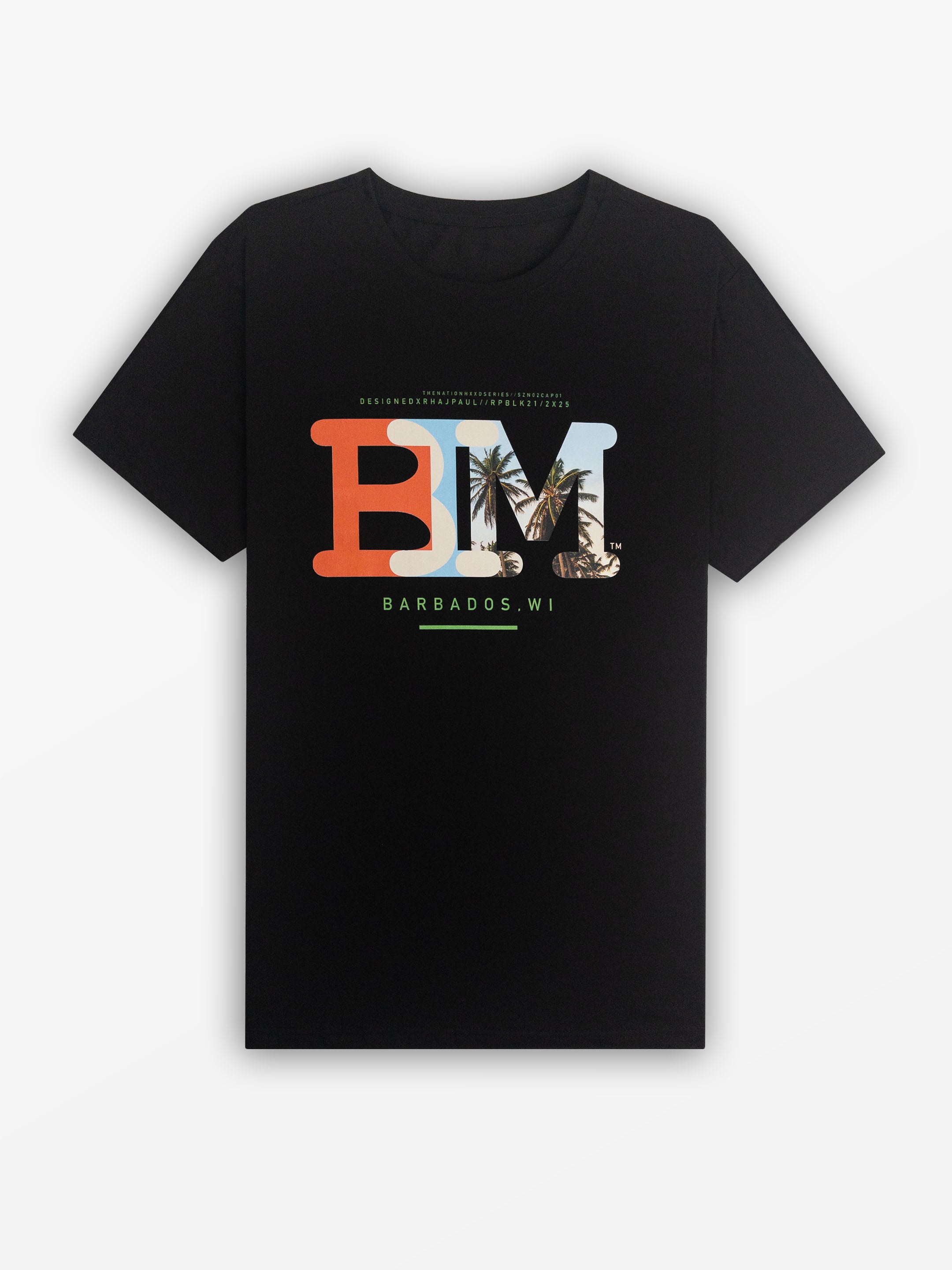 Big BIM Tee | Black / Orange