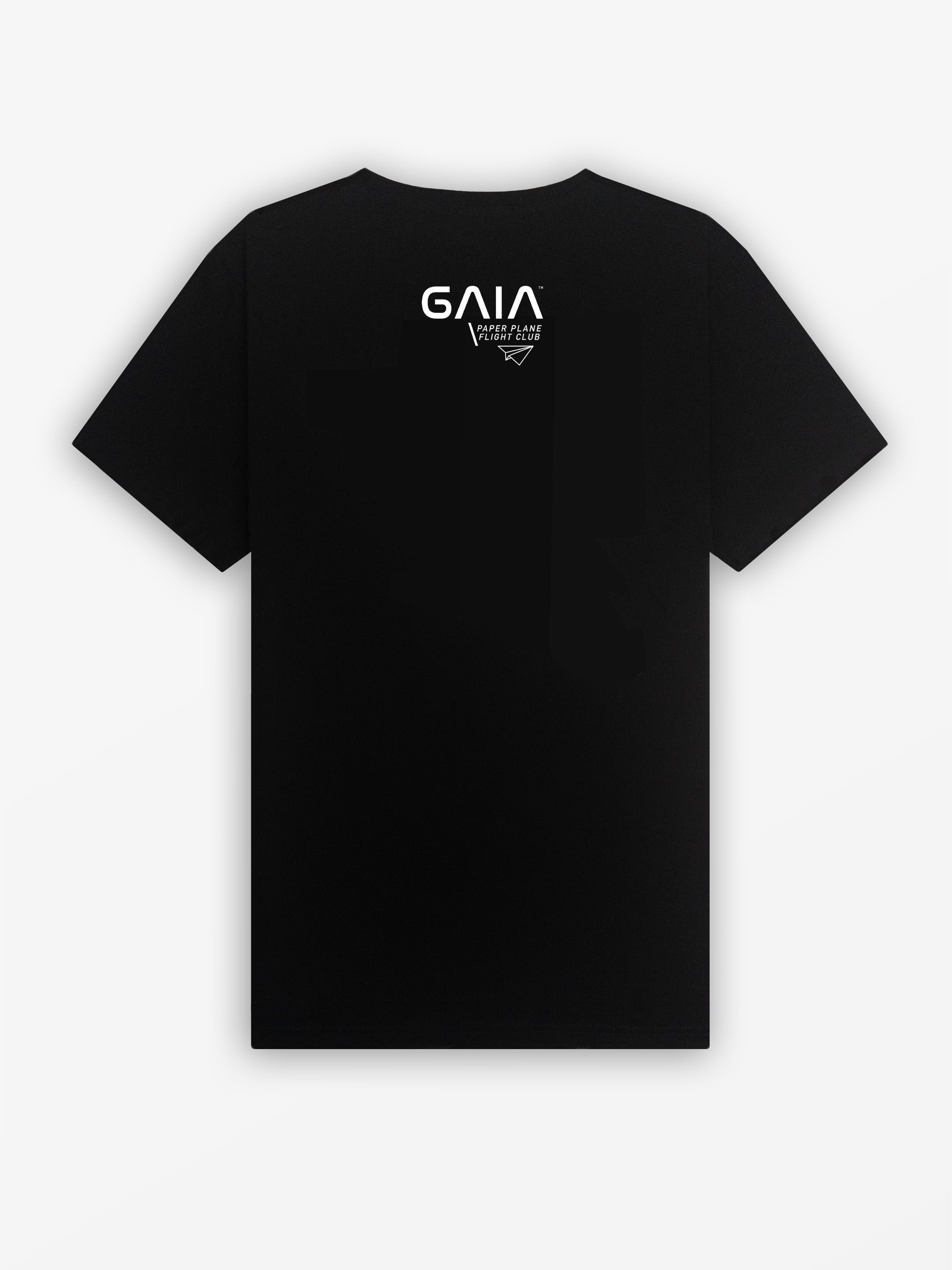 GAIA Tee | Black / White (Front Design)