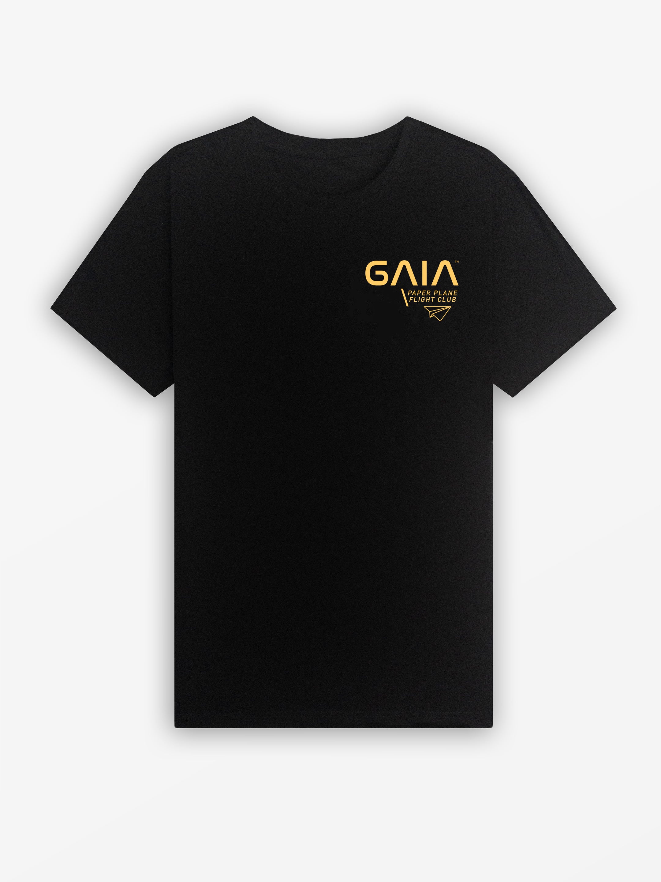 GAIA Tee | Black / Yellow (Back Design)