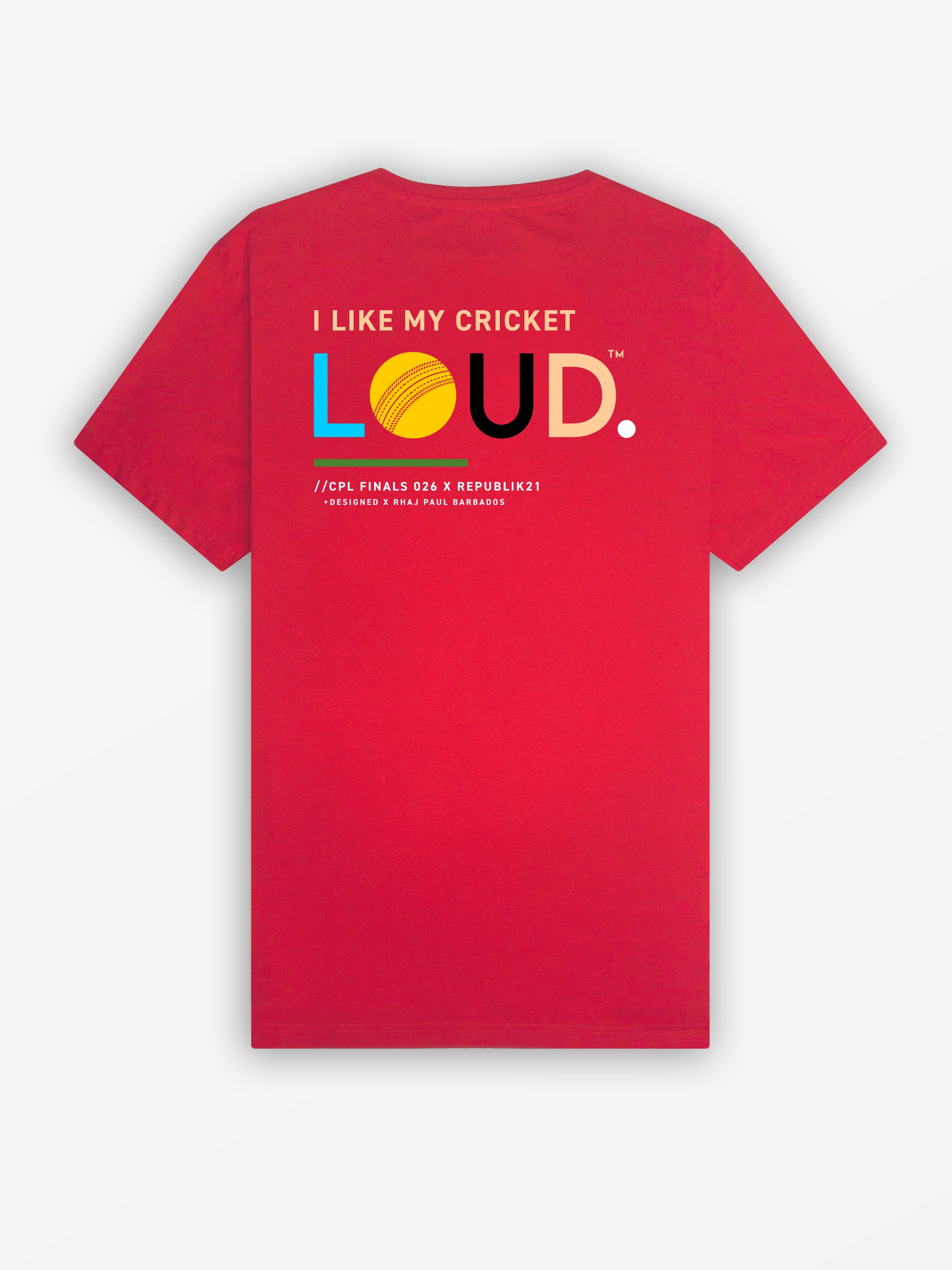 CPL x RPBLK21 Collab Tee | Red / Tradewinds