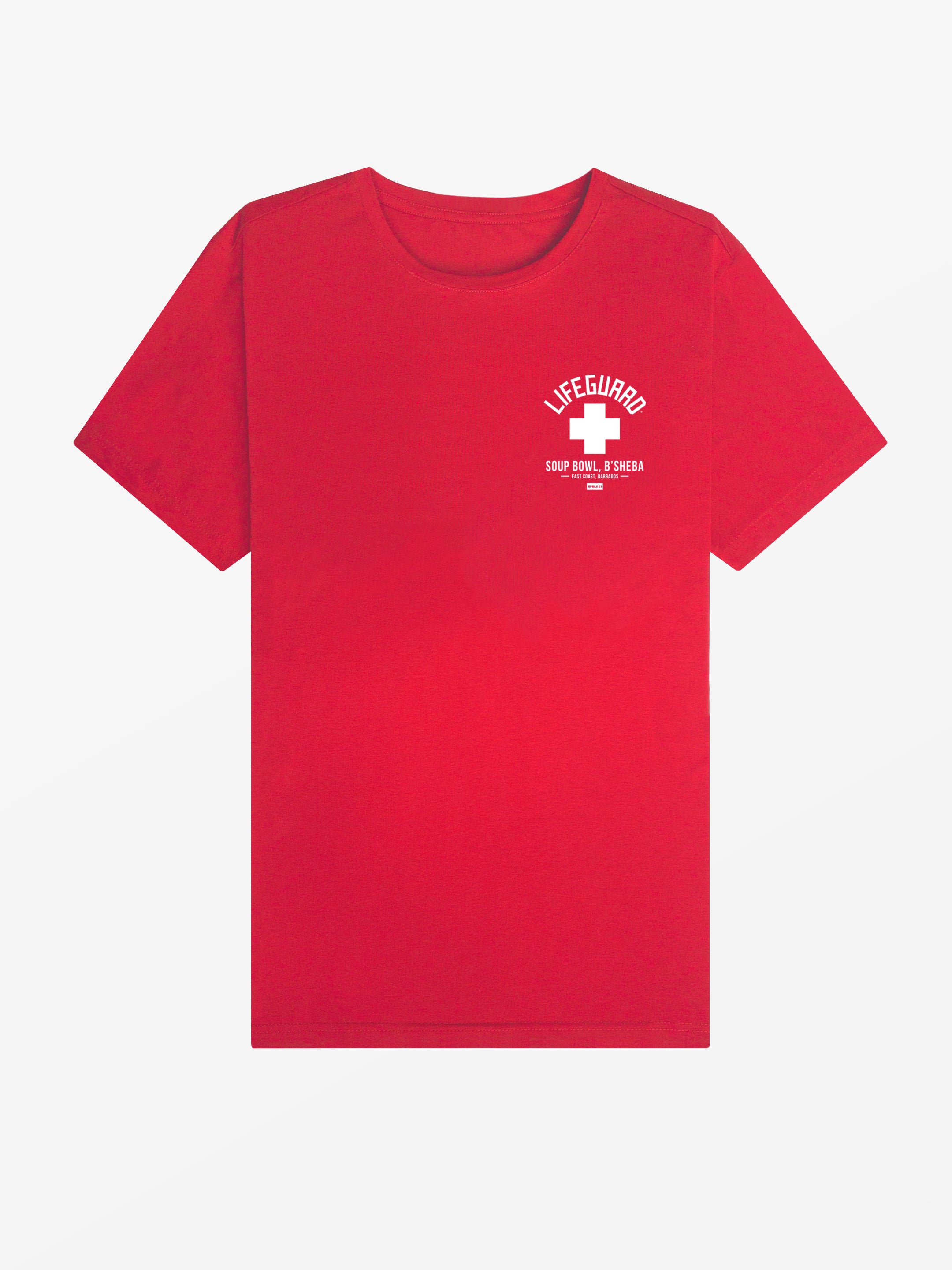 Lifeguard Series 2025 Tee | Soup Bowl Bathsheba | Red / White
