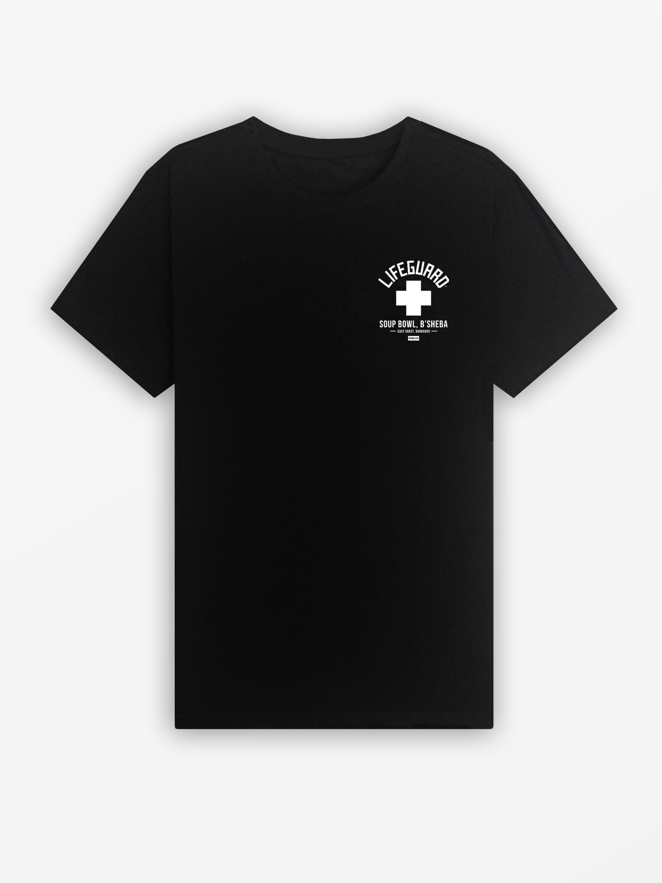 Lifeguard Series 2025 Tee | Soup Bowl Bathsheba | Black / White+Red