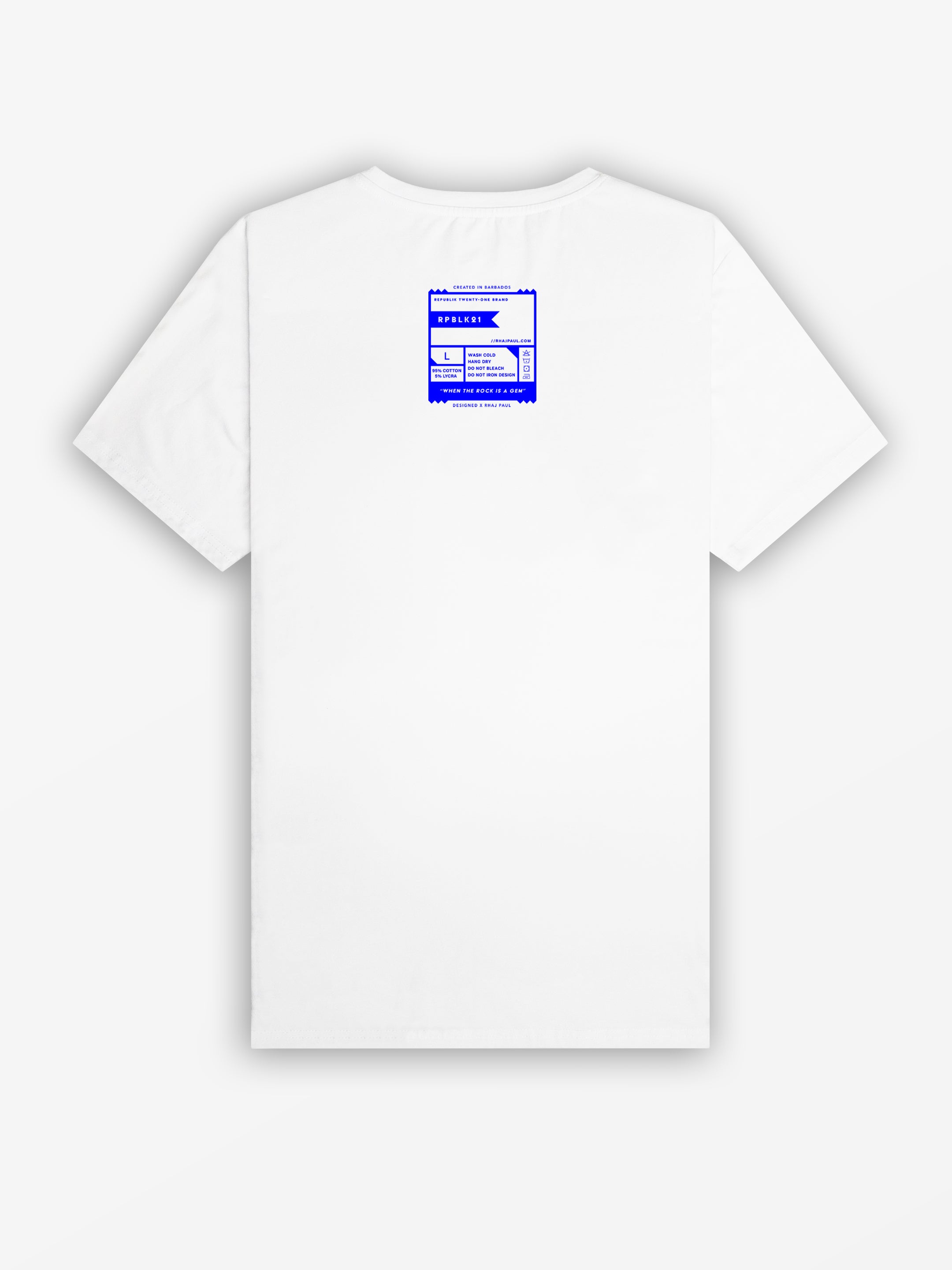 Big BIM Tee | White / Multicolour