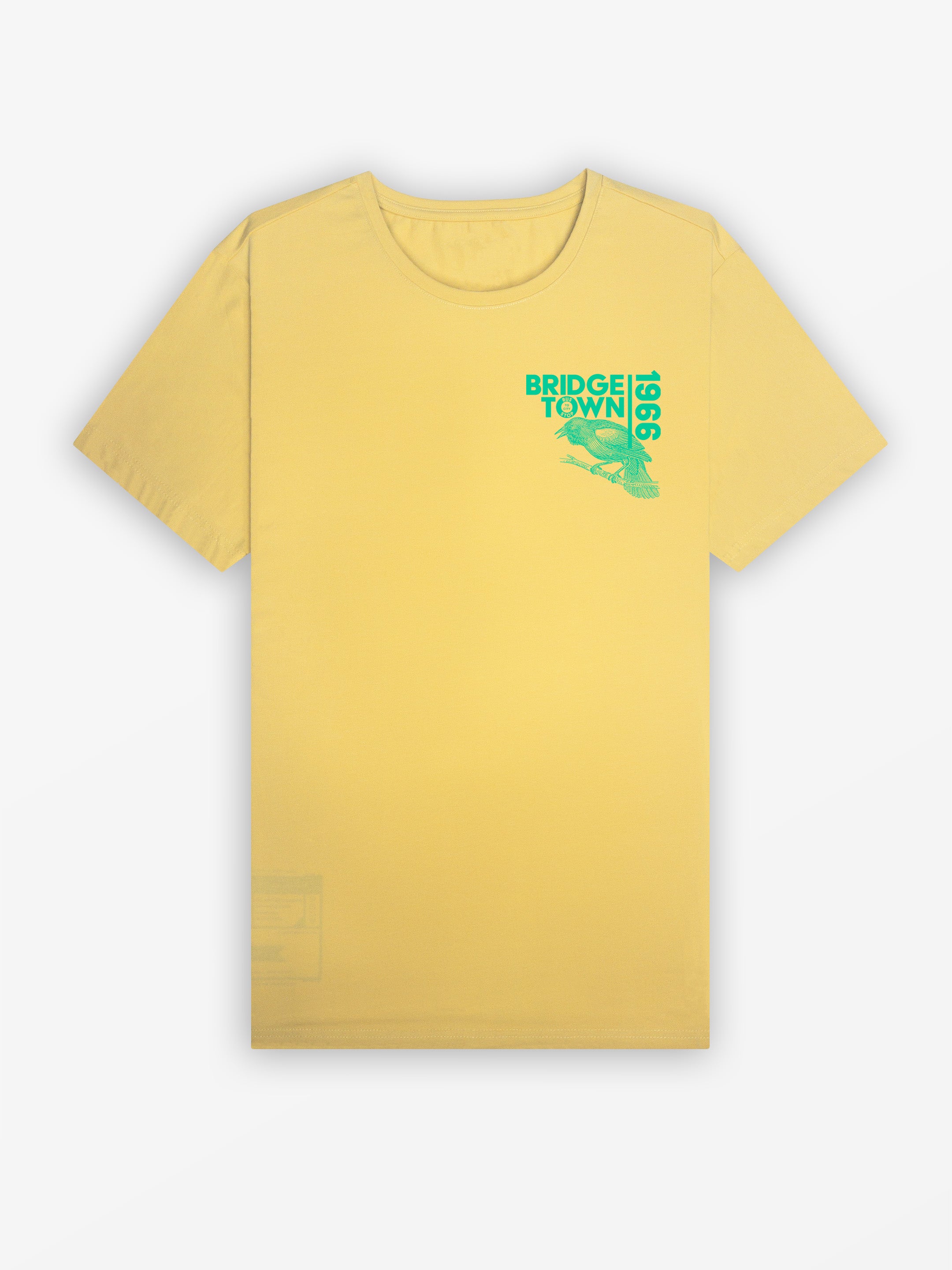 Bridgetown 66 Tee | Down Yellow / Mint