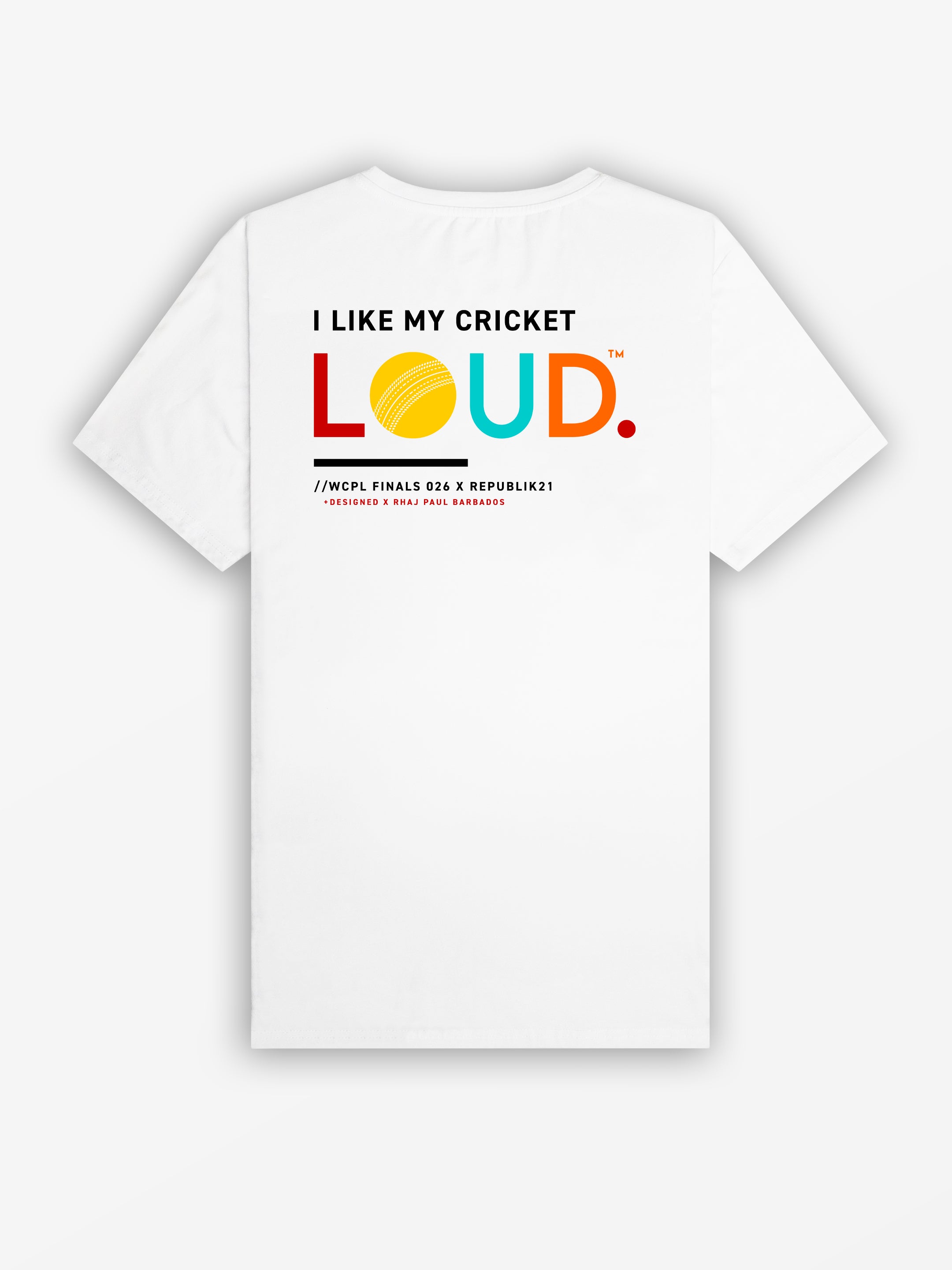 WCPL x RPBLK21 Collab Tee | White / Sunset Sessions