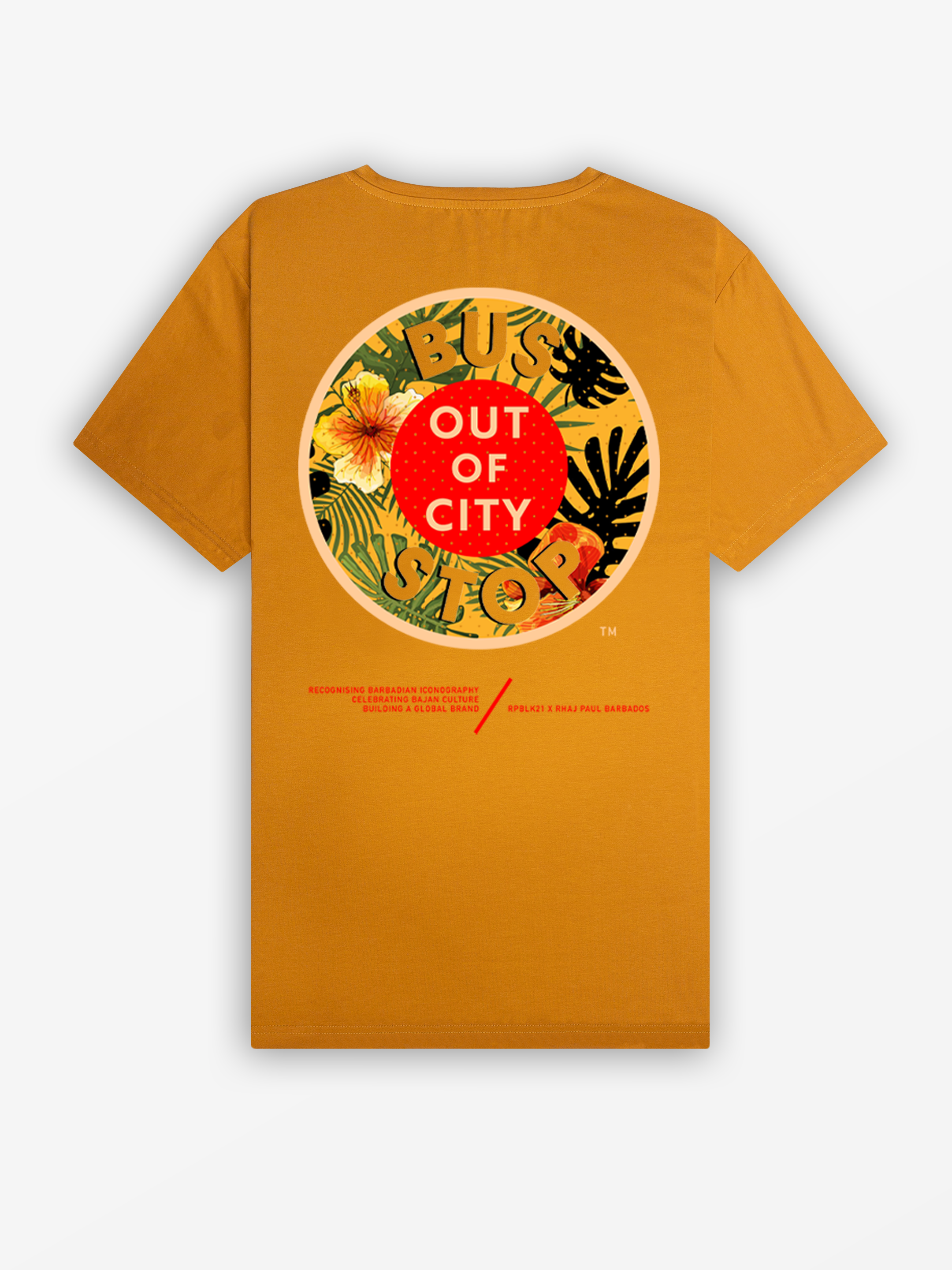 BAJAN BUS STOP Hibiscus T-Shirt by Republik21 Brand by Rhaj Paul