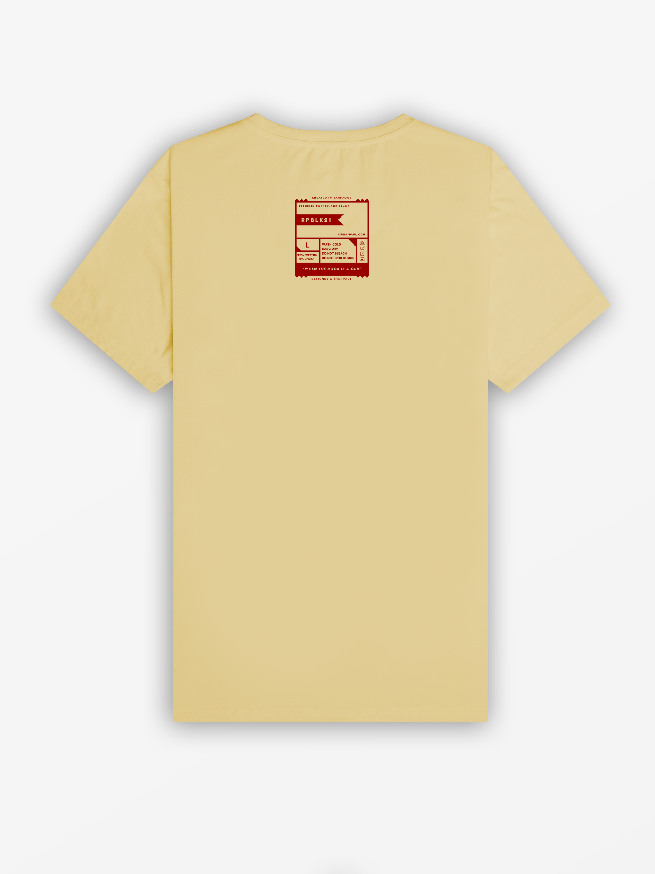 LOCAL LOVE Tee | Down Yellow / Camo